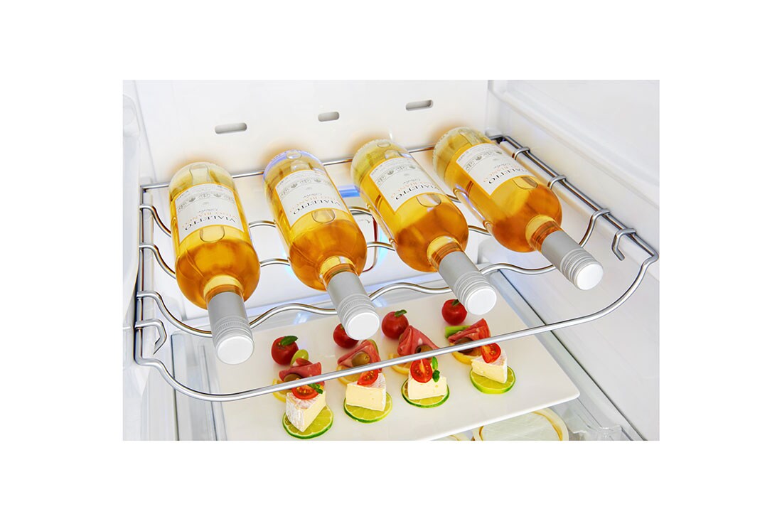 LG F | Hrubý objem 675 l | 376 kWh/rok | LG Lineárny invertorový kompresor | LG Total No Frost  | Multi-Air Flow™ | Vonkajší LED displej | Nápojový automat | Pure N Fresh™ | ThinQ™ + WiFi, GSL960PZVZ, thumbnail 4