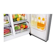 LG F | Hrubý objem 675 l | 376 kWh/rok | LG Lineárny invertorový kompresor | LG Total No Frost  | Multi-Air Flow™ | Vonkajší LED displej | Nápojový automat | Pure N Fresh™ | ThinQ™ + WiFi, GSL960PZVZ, thumbnail 6