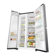 LG F | Hrubý objem 675 l | 376 kWh/rok | LG Lineárny invertorový kompresor | LG Total No Frost  | Multi-Air Flow™ | Vonkajší LED displej | Nápojový automat | Pure N Fresh™ | ThinQ™ + WiFi, GSL960PZVZ, thumbnail 11