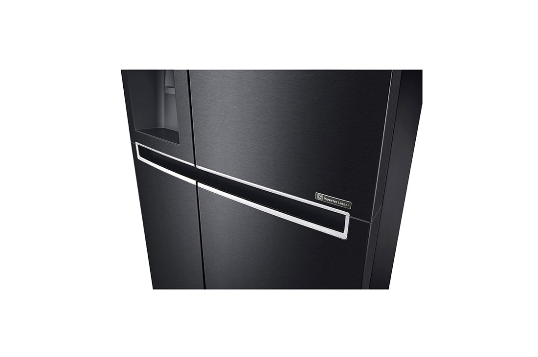 LG Americká chladnička |&nbsp;Door-in-Door™ | F (v rozsahu A až G) | Hrubý objem 668 l | 431 kWh/rok | LG Lineárny invertorový kompresor | LG Total No Frost | Multi-Air Flow™ | Vonkajší LED displej | Nápojový automat , GSL761MCZZ, thumbnail 11