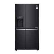 LG Americká chladnička |&nbsp;Door-in-Door™ | F (v rozsahu A až G) | Hrubý objem 668 l | 431 kWh/rok | LG Lineárny invertorový kompresor | LG Total No Frost | Multi-Air Flow™ | Vonkajší LED displej | Nápojový automat , GSL761MCZZ, thumbnail 1