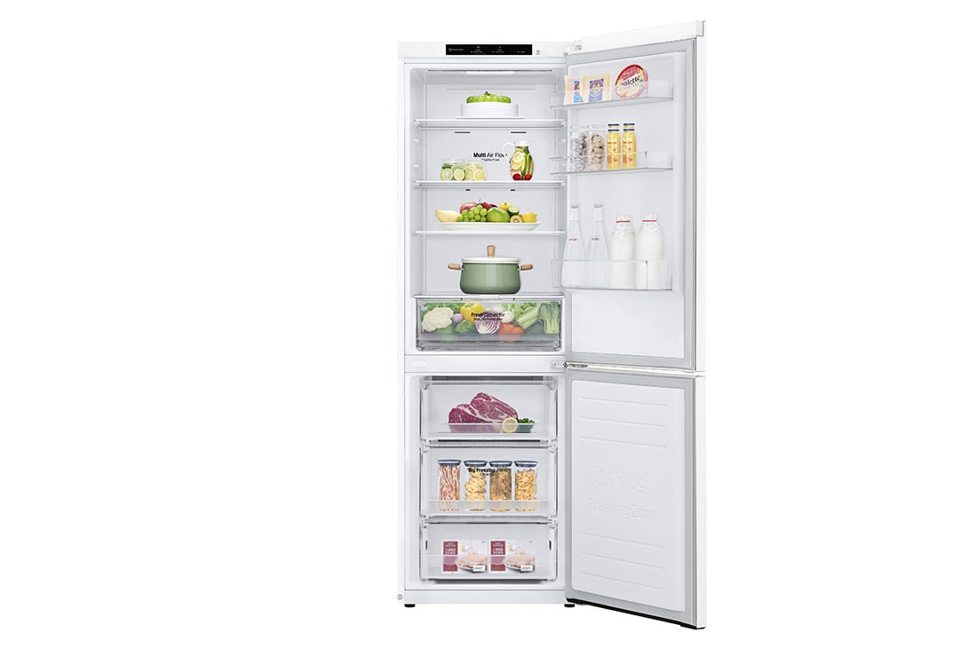 LG Kombinovaná chladnička LG | D | 341 l | Smart Invertorový kompresor | DoorCooling+™, GBP61SWPGN, GBP61SWPGN, thumbnail 2