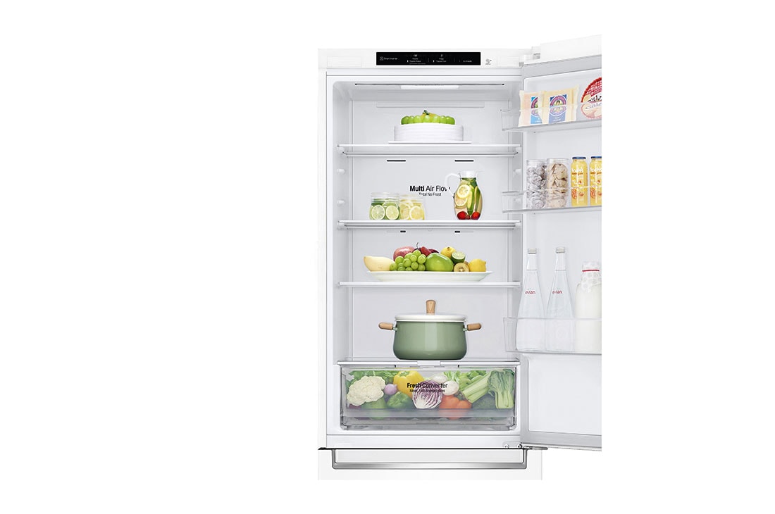 LG Kombinovaná chladnička LG | D | 341 l | Smart Invertorový kompresor | DoorCooling+™, GBP61SWPGN, GBP61SWPGN, thumbnail 8