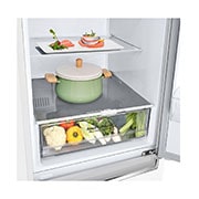 LG Kombinovaná chladnička LG | D | 341 l | Smart Invertorový kompresor | DoorCooling+™, GBP61SWPGN, GBP61SWPGN, thumbnail 4