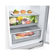 LG Kombinovaná chladnička LG | D | 384 l | Smart Invertorový kompresor | DoorCooling+™, GBB62SWFGN, GBB62SWFGN, thumbnail 4