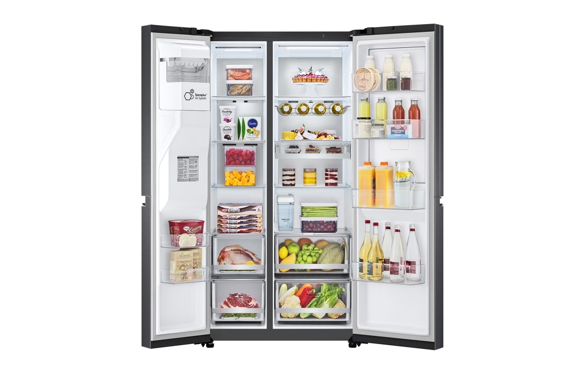 LG Americká chladnička | E | 635 l |  | Lineárny kompresor | DoorCooling+™, GSJV91MCAE, GSJV91MCAE, thumbnail 4