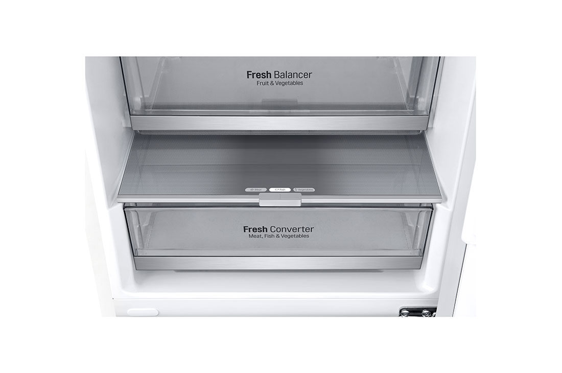 LG Kombinovaná chladnička LG | C | 384 l | Smart Invertorový kompresor | DoorCooling+™, GBB72SWUCN1, GBB72SWUCN1, thumbnail 4