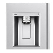 LG Americká chladnička | C | 635 l |  | Lineárny kompresor | Door cooling , pohľad na regulátor i-micom, GSLV91MBAC, thumbnail 8