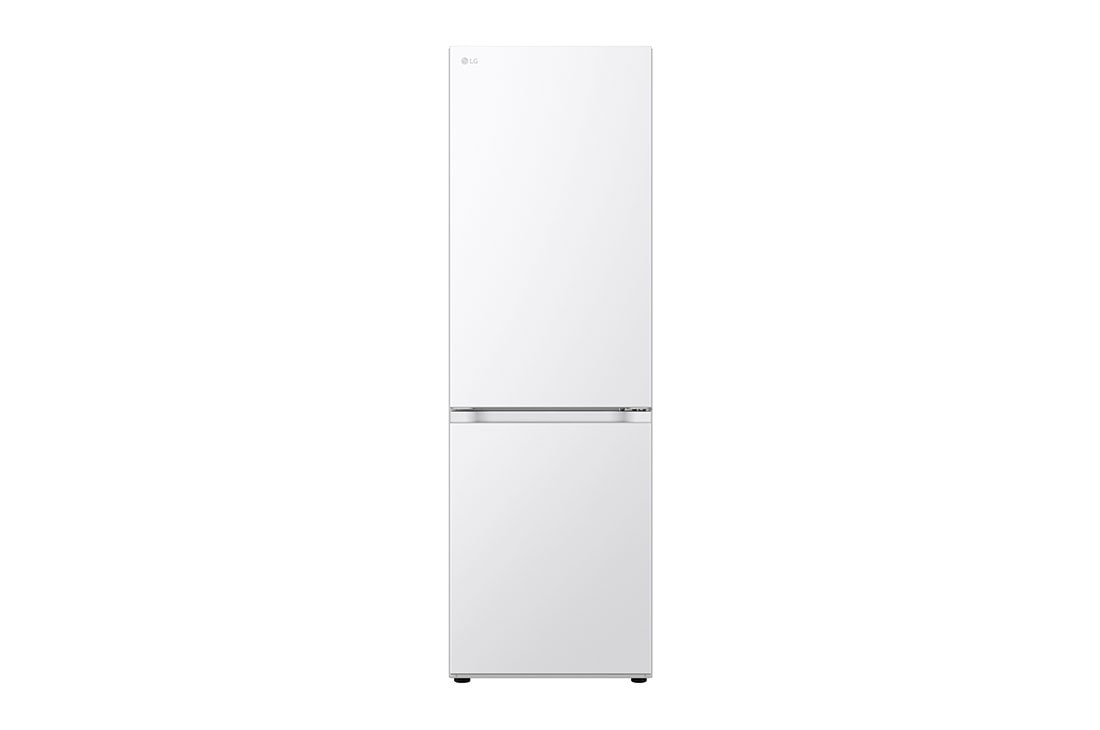 LG Kombinovaná chladnička LG | C | 344 l | Smart Invertorový kompresor | DoorCooling+™, pohľad spredu, GBV31E0CSW