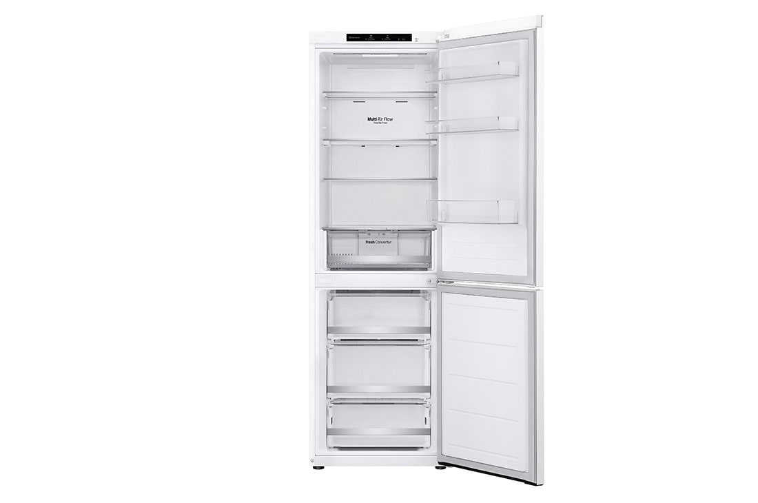 LG Kombinovaná chladnička LG | C | 344 l | Smart Invertorový kompresor | DoorCooling+™, pohľad na rukoväť, GBV31E0CSW, thumbnail 3