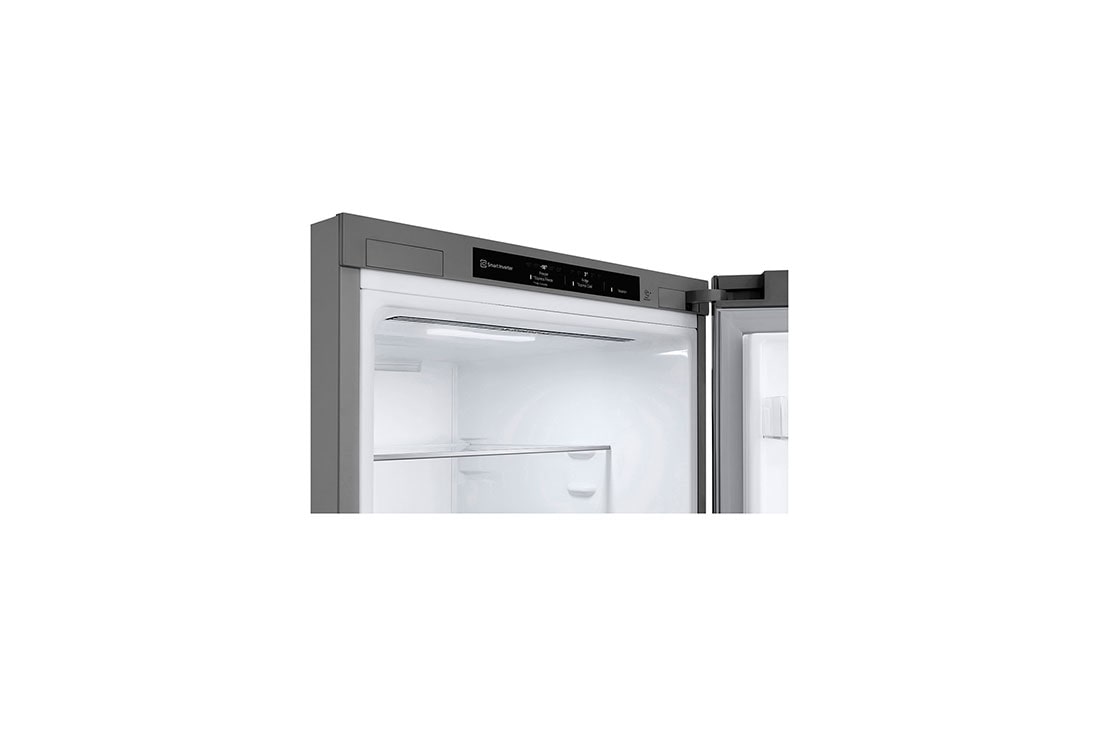 LG Kombinovaná chladnička LG | C | 344 l | Smart Invertorový kompresor | DoorCooling+™, pohľad spredu po otvorení, GBV31E0CPY, thumbnail 5