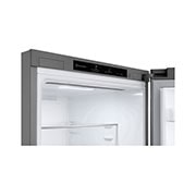 LG Kombinovaná chladnička LG | C | 344 l | Smart Invertorový kompresor | DoorCooling+™, pohľad spredu po otvorení, GBV31E0CPY, thumbnail 5