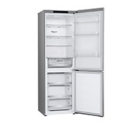 LG Kombinovaná chladnička LG | C | 344 l | Smart Invertorový kompresor | DoorCooling+™, pohľad spredu sprava na potraviny po otvorení, GBV31E0CPY, thumbnail 10