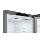LG Kombinovaná chladnička LG | D | 344 l | Smart Invertorový kompresor | DoorCooling+™, pohľad spredu po otvorení, GBV3100DSW, thumbnail 5