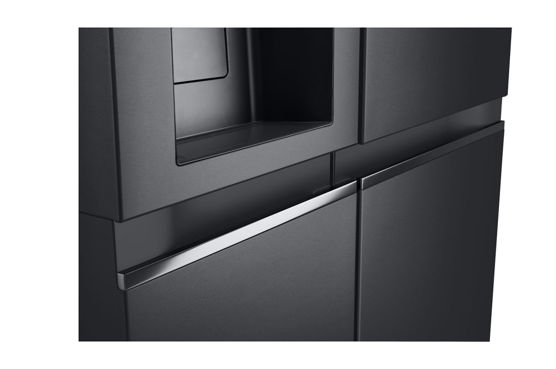 LG Americká chladnička | C | 635 l |  | Lineárny kompresor | Door cooling , Handle view, GSLV91MCAC, thumbnail 6