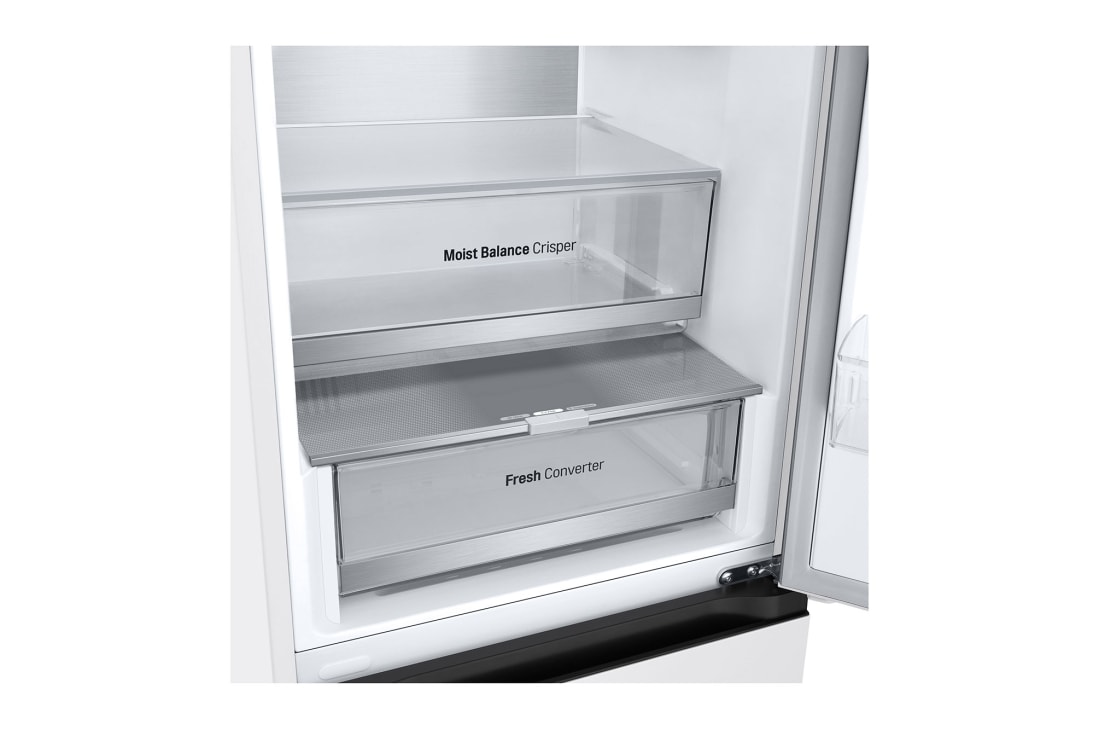 LG Kombinovaná chladnička LG | C | 387 l | Smart Invertorový kompresor | DoorCooling+™, Drawer, GBV5240CSW, thumbnail 5