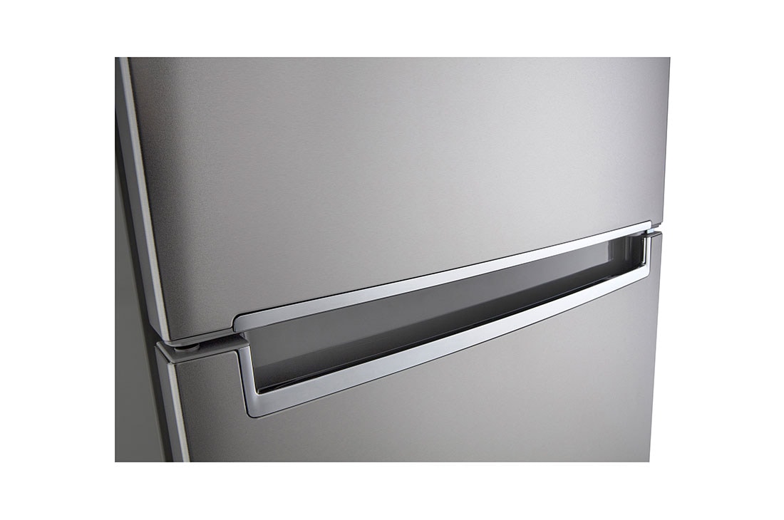 LG Kombinovaná chladnička LG | A | 381 l | Smart Invertorový kompresor | DoorCooling+™, Handle detail , GBB92MBB3P, thumbnail 4