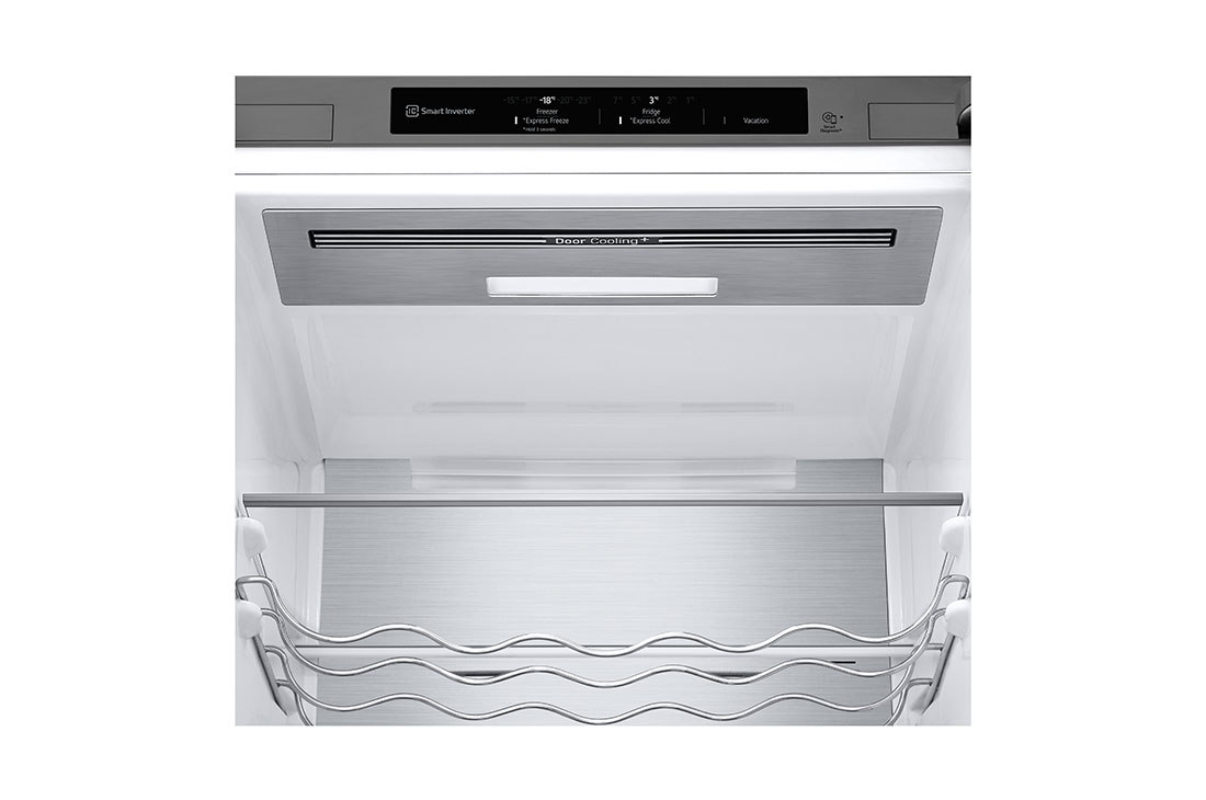 LG Kombinovaná chladnička LG | A | 381 l | Smart Invertorový kompresor | DoorCooling+™, LED light , GBB92MBB3P, thumbnail 5
