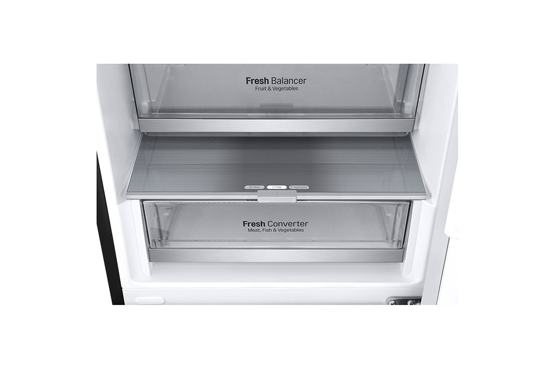 LG Kombinovaná chladnička LG | C | 387 l | Smart Invertorový kompresor | DoorCooling+™, led display view, GBV7280CEV, thumbnail 5