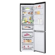 LG Kombinovaná chladnička LG | C | 387 l | Smart Invertorový kompresor | DoorCooling+™, Front view with door open with food, GBV7280CEV, thumbnail 2