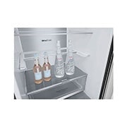 LG Kombinovaná chladnička LG | C | 387 l | Smart Invertorový kompresor | DoorCooling+™, drawer view with food, GBV7280CEV, thumbnail 7