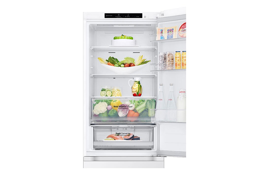 LG Kombinovaná chladnička LG | C | 344 l | Smart Invertorový kompresor | DoorCooling+™, pohľad na úžitkovú zásuvku, GBV3100CSW, thumbnail 5