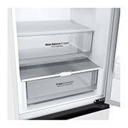 LG Kombinovaná chladnička LG | C | 344 l | Smart Invertorový kompresor | DoorCooling+™, pohľad na dávkovač 2, GBV3100CSW, thumbnail 10