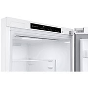 LG Kombinovaná chladnička LG | C | 344 l | Smart Invertorový kompresor | DoorCooling+™, pohľad spredu po otvorení, GBV3100CSW, thumbnail 8