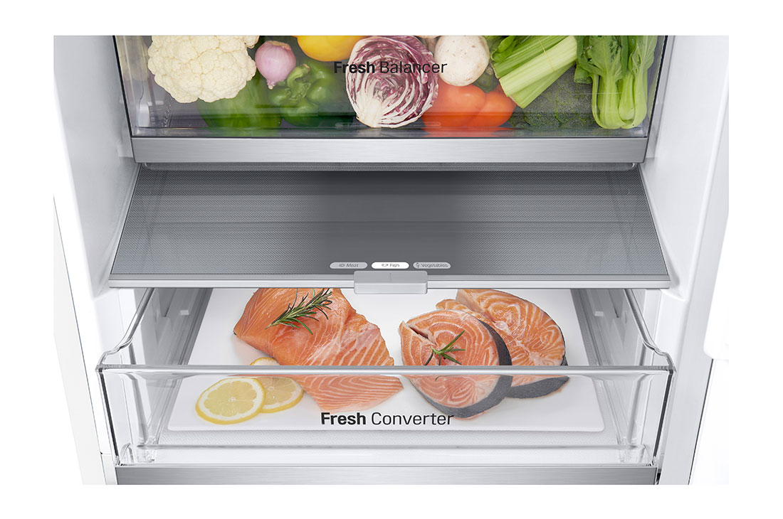 LG Kombinovaná chladnička LG | C | 344 l | Smart Invertorový kompresor | DoorCooling+™, Details, GBV7180CSW, thumbnail 8