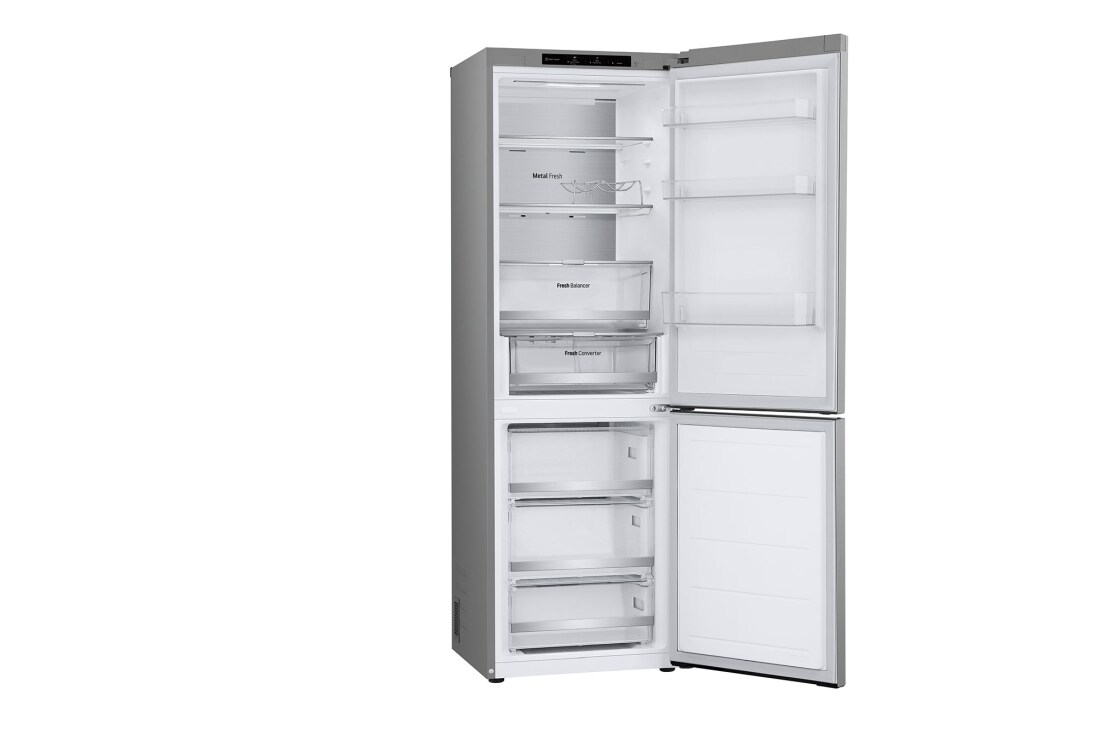 LG Kombinovaná chladnička LG | C | 344 l | Smart Invertorový kompresor | DoorCooling+™, Left open door without food view, GBV7180CPY, thumbnail 13