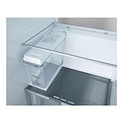 LG Americká chladnička LG | C | 628 l | DoorCooling+™ | UVnano™, One side open view, GSLE91MBAC, thumbnail 4