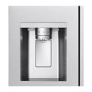 LG Americká chladnička LG | C | 628 l | DoorCooling+™ | UVnano™, Handle view, GSLE91MBAC, thumbnail 6