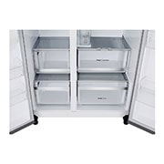 LG Americká chladnička LG | C | 628 l | DoorCooling+™ | UVnano™, Detail view, GSLE91MBAC, thumbnail 7