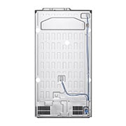 LG Americká chladnička LG | C | 628 l | DoorCooling+™ | UVnano™, Back view, GSLE91MBAC, thumbnail 15