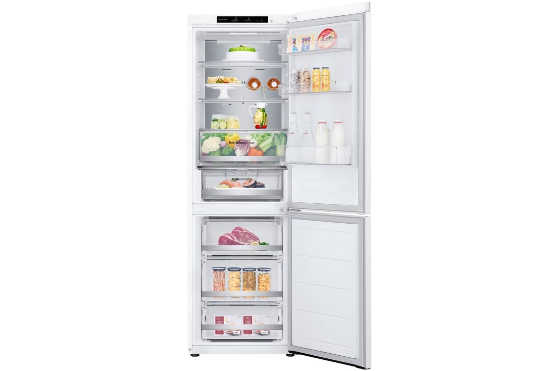 LG Kombinovaná chladnička LG | C | 387 l | DoorCooling+™, front open, GBV5140CSW, thumbnail 2