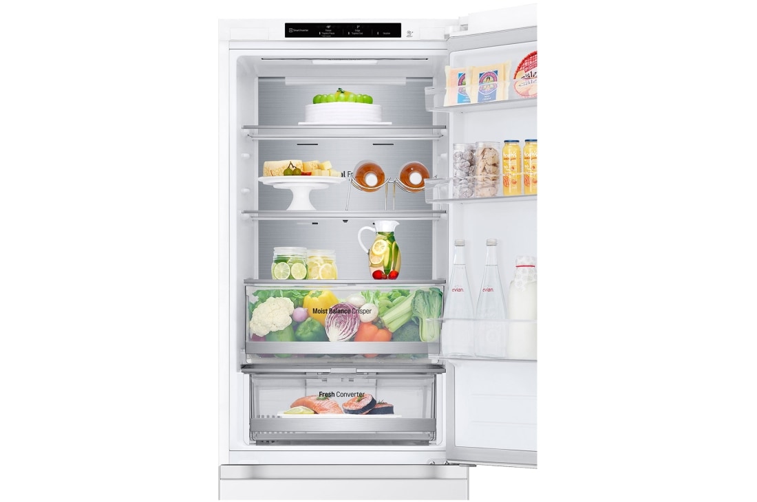 LG Kombinovaná chladnička LG | C | 387 l | DoorCooling+™, front open, GBV5140CSW, thumbnail 9