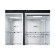 LG Americká chladnička LG | D | 628 l | InstaView Door-in-Door™ | UVnano™, top perspective view, GSXE90EVAD, thumbnail 6