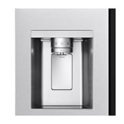 LG Americká chladnička LG | D | 628 l | InstaView Door-in-Door™ | UVnano™, top door open with food stored, GSXE91MBAD, thumbnail 4