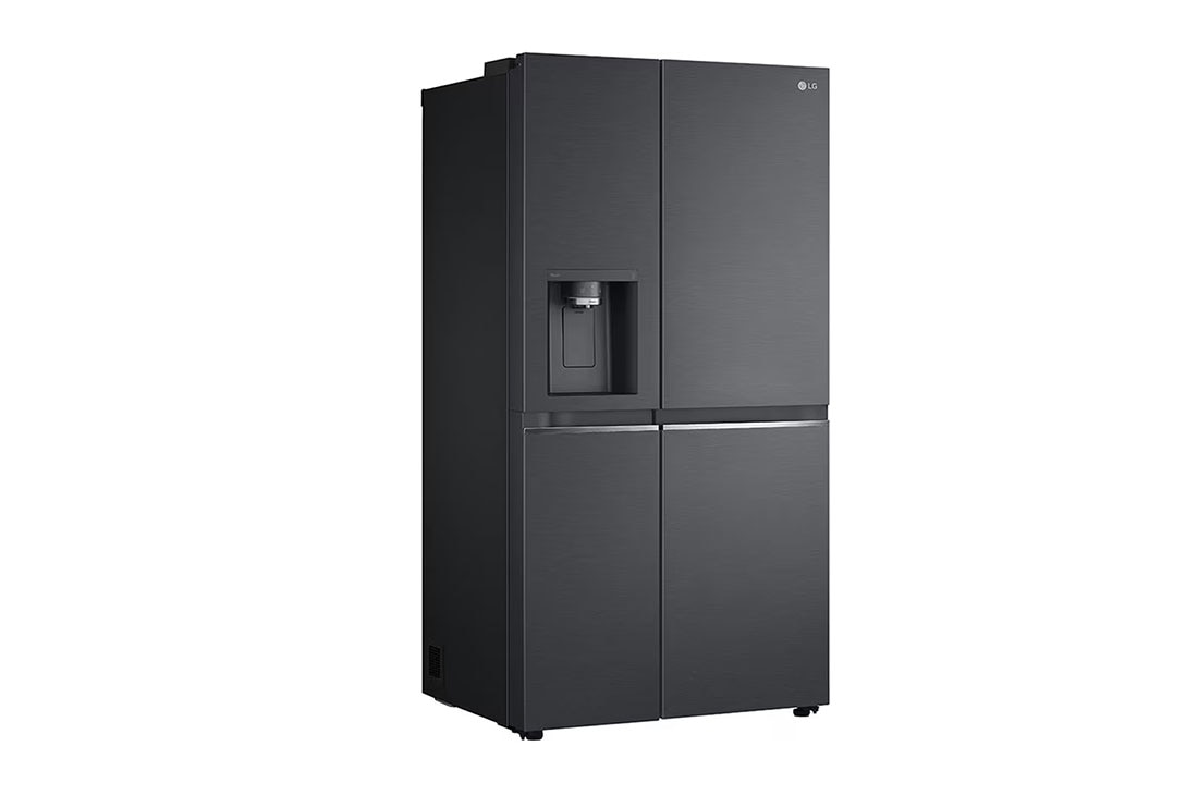 LG Americká chladnička LG | C | 628 l | DoorCooling+™ | UVnano™, Left  side view, GSLE91EVAC, thumbnail 9