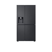 LG Americká chladnička LG | C | 628 l | DoorCooling+™ | UVnano™, Front view, GSLE91EVAC, thumbnail 1