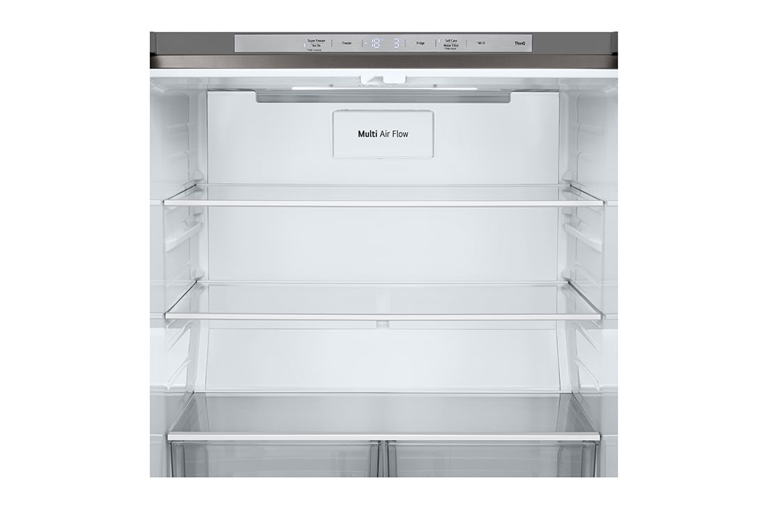 LG Americká chladnička LG | E | 506 l | Multi Air Flow | UVnano™, Door cooling LED, GML860PYFE, thumbnail 6