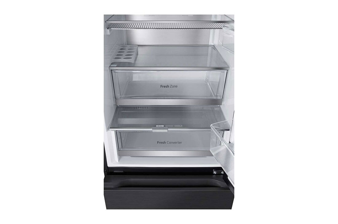 LG Kombinovaná chladnička LG | C | 349 l | InstaView™ | DoorCooling+™, inside view, GBG7190CEV, thumbnail 11