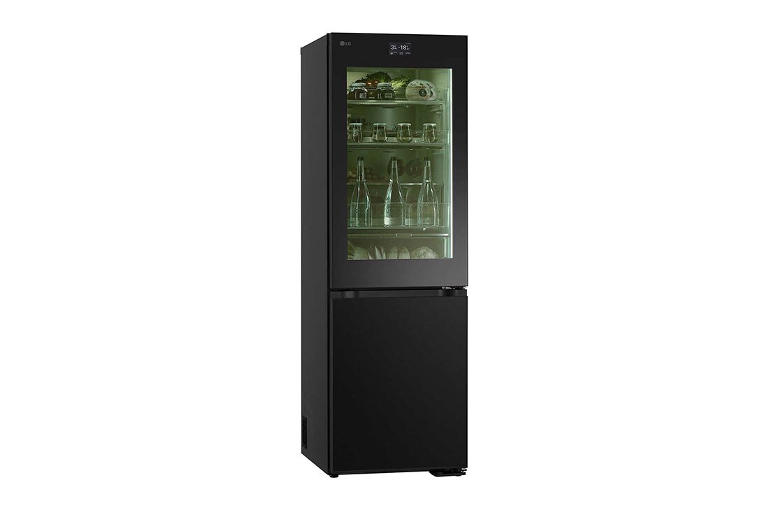 LG Kombinovaná chladnička LG | C | 349 l | InstaView™ | DoorCooling+™, side view, GBG7190CEV, thumbnail 13