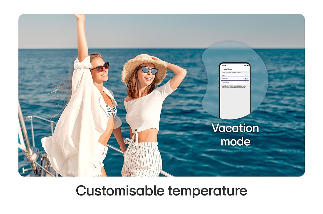 LG Kombinovaná chladnička LG | C | 349 l | InstaView™ | DoorCooling+™, vacation mode, GBG7190CEV, thumbnail 6