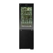 LG Kombinovaná chladnička LG | C | 349 l | InstaView™ | DoorCooling+™, front view with LED, GBG7190CEV, thumbnail 1
