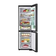 LG Kombinovaná chladnička LG | C | 349 l | InstaView™ | DoorCooling+™, front view with food, GBG7190CEV, thumbnail 2