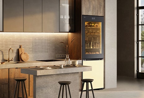 Život plný farieb s chladničkou LG MoodUP®.