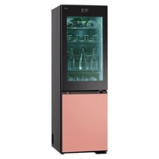 LG  Kombinovaná chladnička LG | D | 352 l | InstaView™ | MoodUP™, LeftSide_On_Cover_LED_Food, GBG719MDNN, thumbnail 13