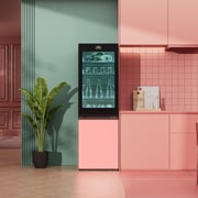 LG  Kombinovaná chladnička LG | D | 352 l | InstaView™ | MoodUP™, lifestyle, GBG719MDNN, thumbnail 14