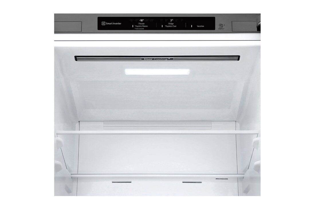 LG 344L DoorCooling+™ Kombinovaná chladnička, Strieborná, Door Cooling LED, GBV21L0EPY, thumbnail 6